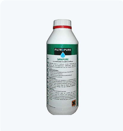 Sanipure – Débactérisant pour fontaine a eau chat